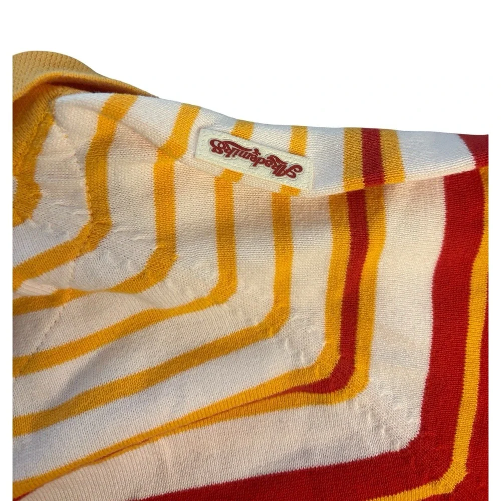 Akademiks Shirt‎ Mens Extra Large Yellow Polo Sweater Vintage Y2K Streetwear